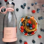 شیکر و آبمیوه گیری فرش جویس شارژی قابل حمل 350 میلی لیتر 214B - Image 7